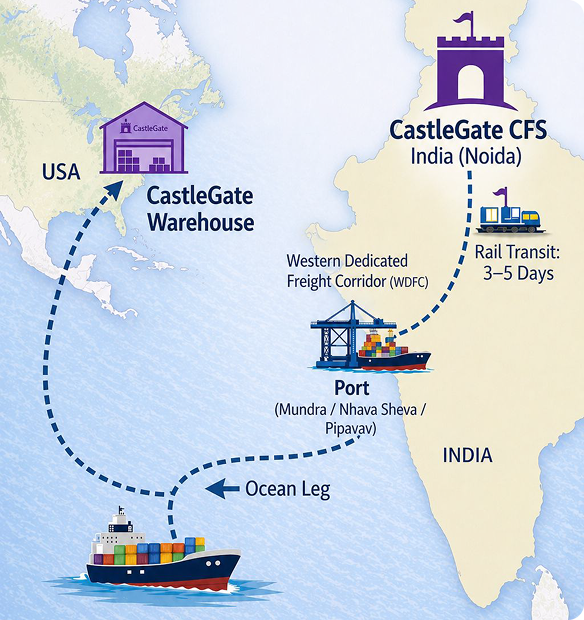 CastleGate's New Consolidation Facility in Noida Opens June 2026