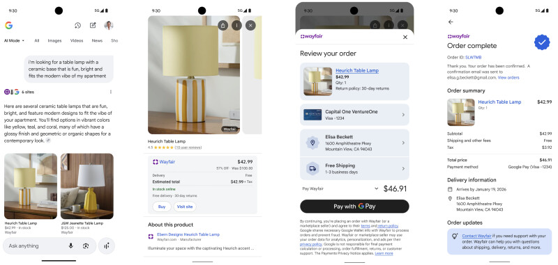 Wayfair Stock Surges on Google AI Shopping Protocol Partnership